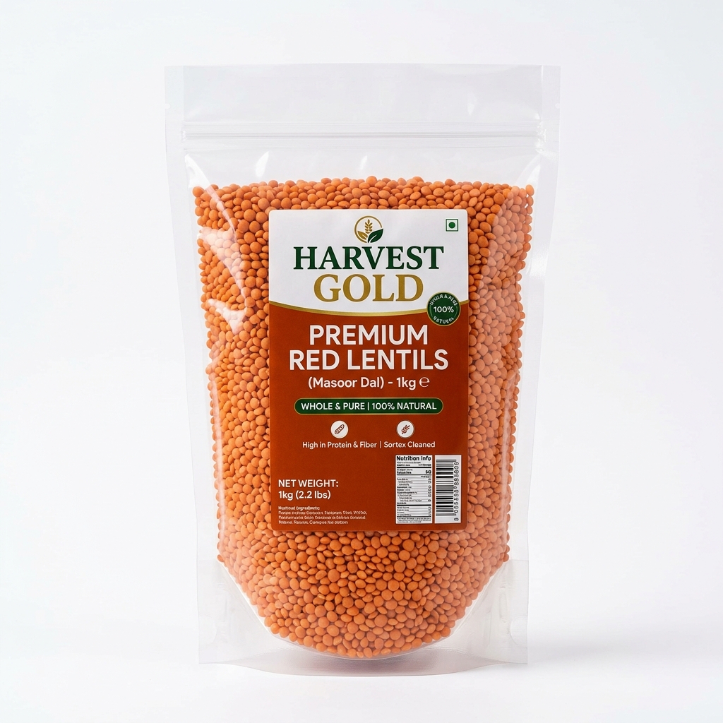 Organic Masoor Dal 1KG
